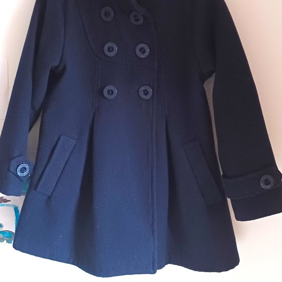 Italian blue coat size 4 - Picture 2 of 6